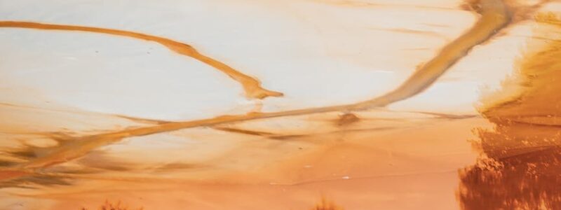 abstract painting of nature