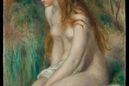Young Girl Bathing Auguste Renoir