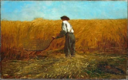 The Veteran in a New Field Winslow Homer American 1865