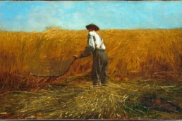 The Veteran in a New Field Winslow Homer American 1865